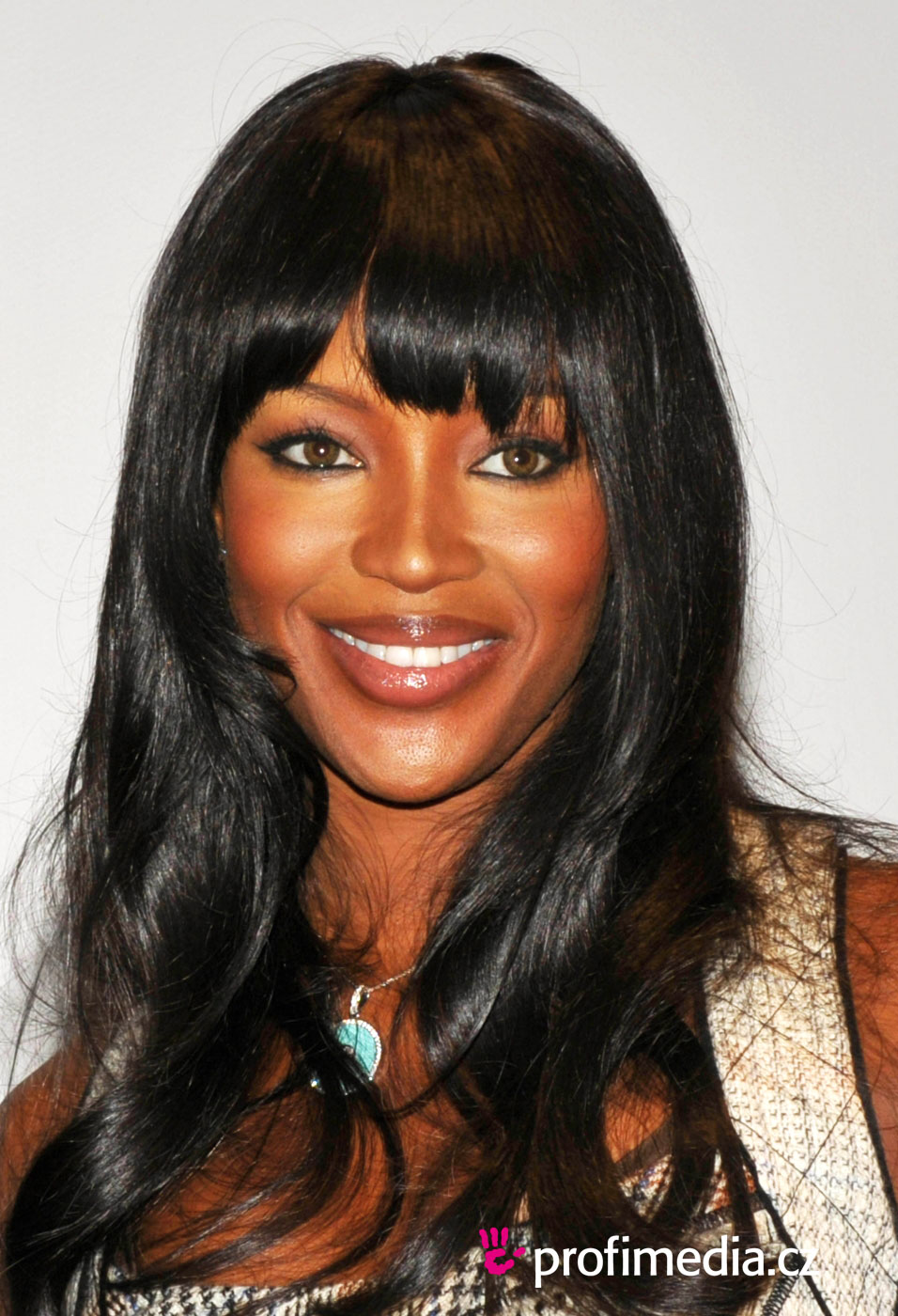 prom hairstyle - naomi campbell - naomi campbell