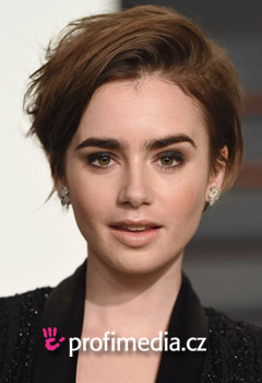 Coafurile vedetelor - Lily Collins