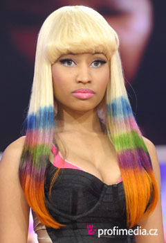 Peinados de famosas - Nicki Minaj