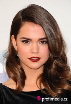 Coafurile vedetelor - Maia Mitchell