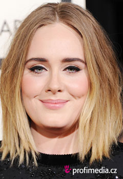 Účesy celebrít - Adele