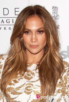 Účesy celebrít - Jennifer Lopez