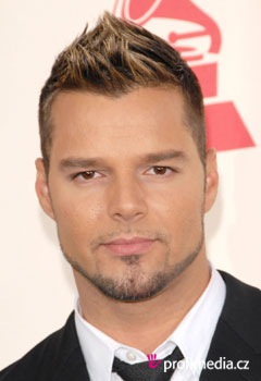 Peinados de famosas - Ricky Martin