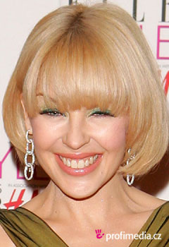 Sztárfrizurák - Kylie Minogue