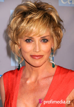 Peinados de famosas - Sharon Stone