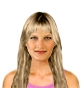 Hairstyle [516] - everyday woman, long hair wavy