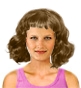 Hairstyle [8831] - everyday woman, medium hair straight