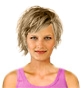 Hairstyle [215] - everyday woman, short hair wavy