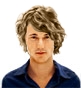 Hairstyle [236] - man hairstyle, long hair straight