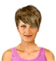 Hairstyle [3141] - everyday woman, short hair straight