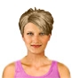 Hairstyle [691] - everyday woman, short hair wavy
