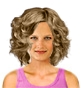 Hairstyle [3791] - everyday woman, medium hair curly