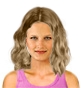 Hairstyle [9504] - everyday woman, medium hair straight