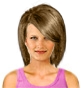 Hairstyle [3245] - everyday woman, medium hair straight