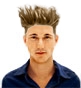 Hairstyle [10297] - man hairstyle, short hair straight